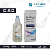  pcd pharma franchise products in Himachal Colard Life  -	COLFLOX INJECTION.jpg	